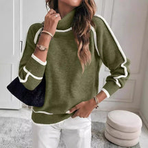 Women's Oversized Turtleneck Sweater — View 5
