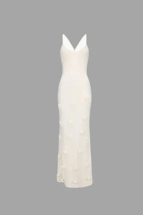 Women's Floral Strappy Maxi Evening Dress | Eva