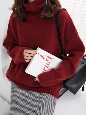 Women's Turtleneck Sweater — View 5