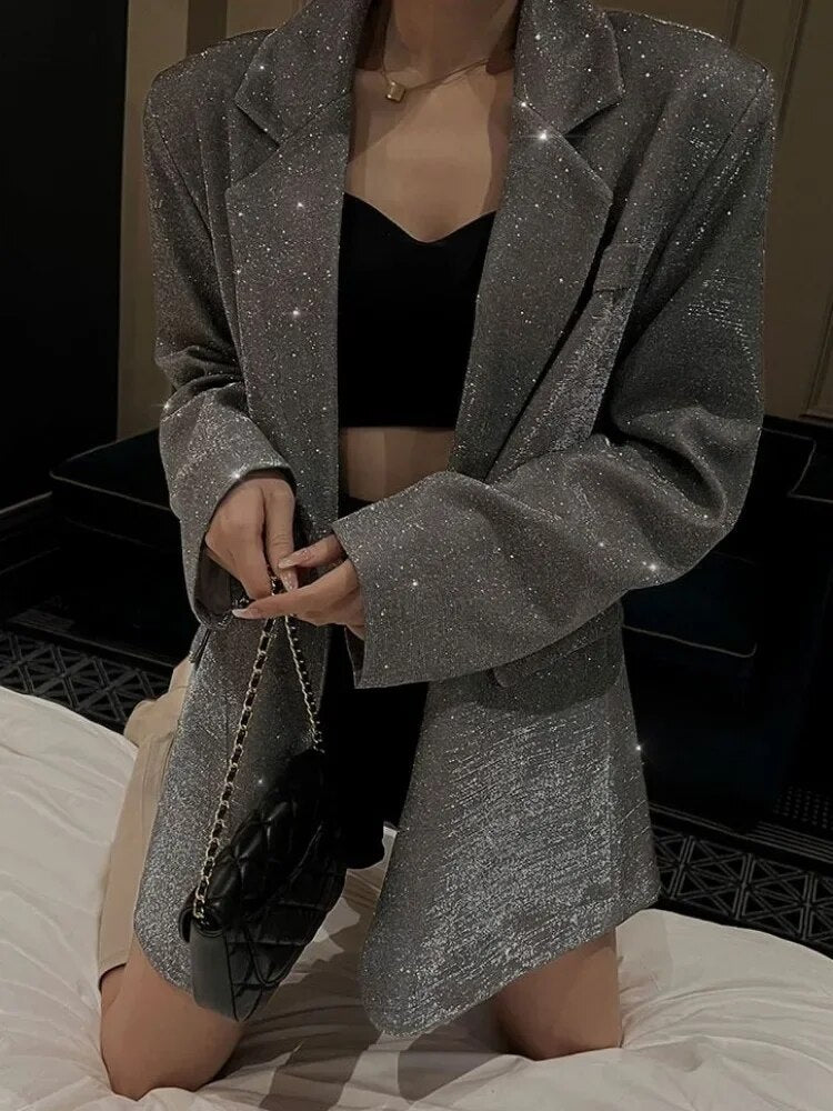 Women's Shimmer Blazer — View 2