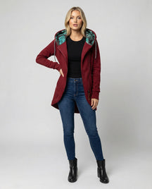 Women's Hooded Coat — View 1