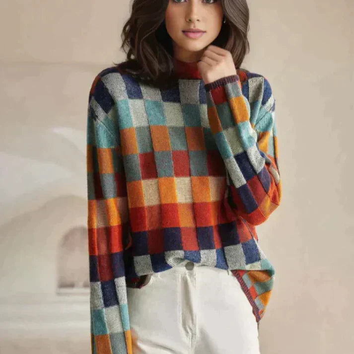 Women's Turtleneck Sweater — View 1