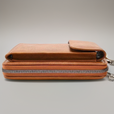 Women's Slim Zip Phone Crossbody Bag by Juana Fashion