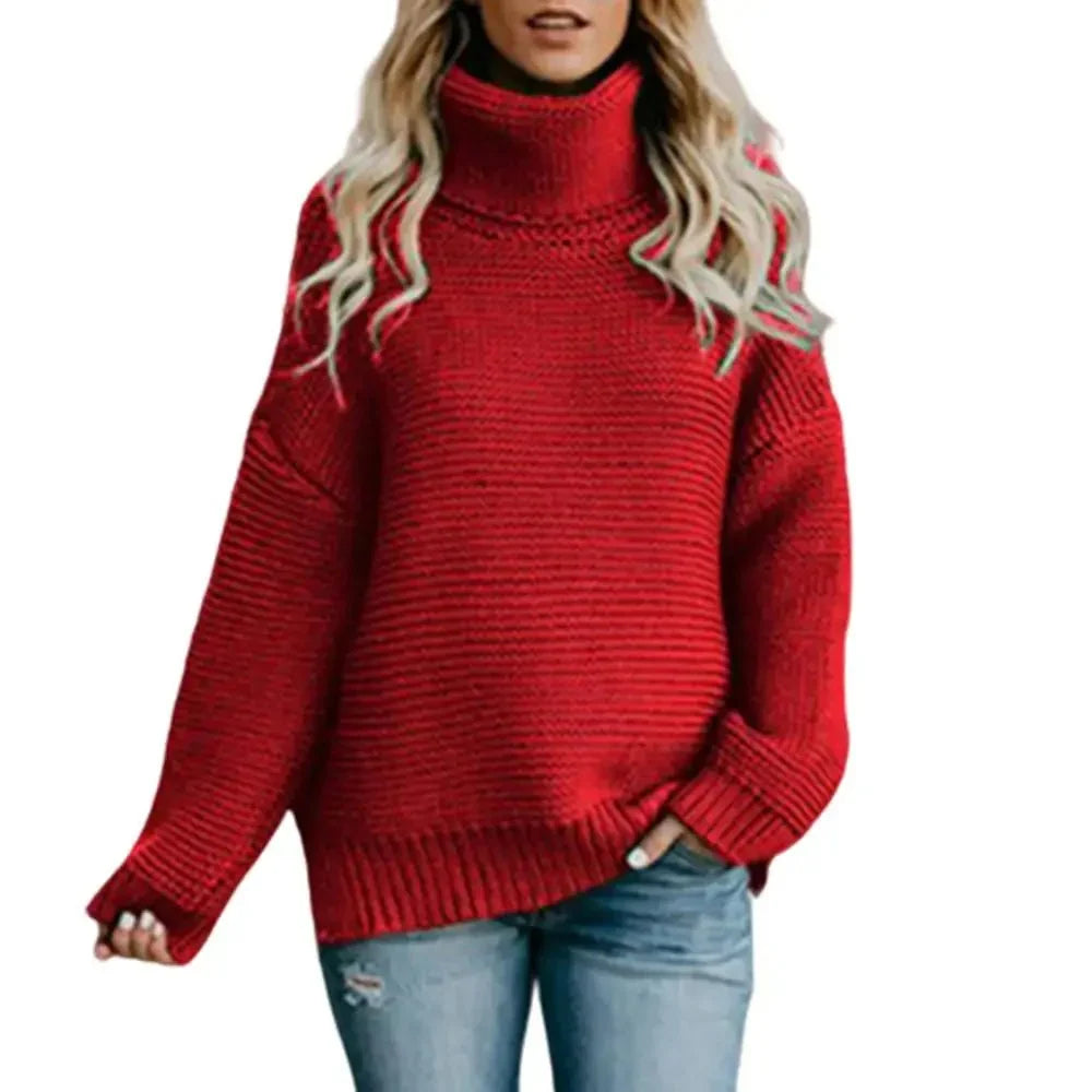 Women's Turtleneck Sweater — View 9