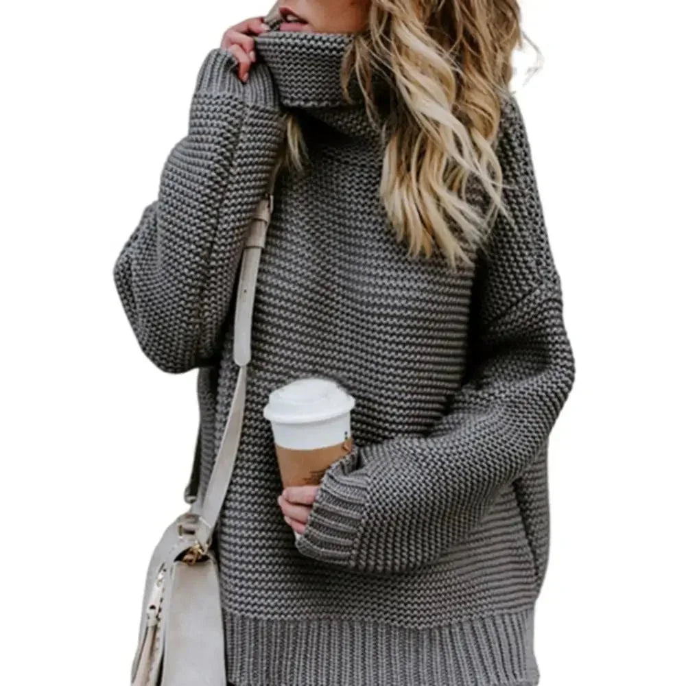 Women's Turtleneck Sweater — View 6