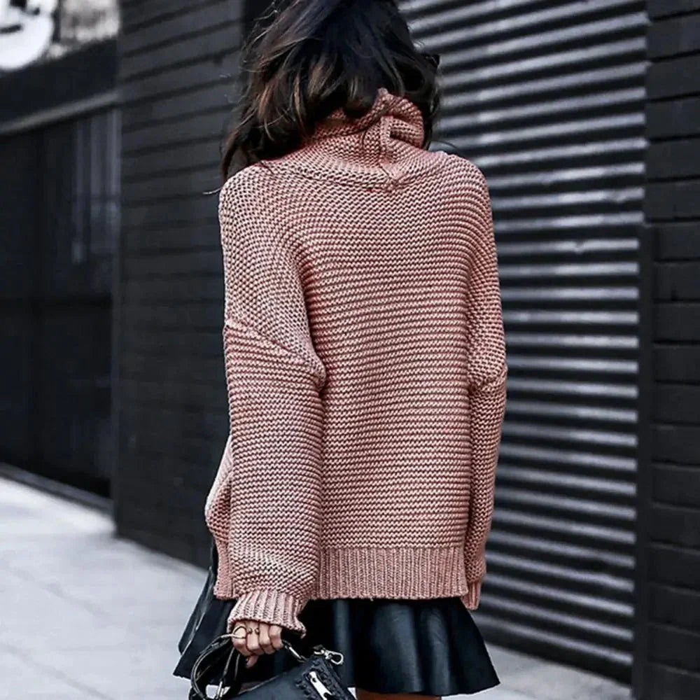 Women's Turtleneck Sweater — View 1
