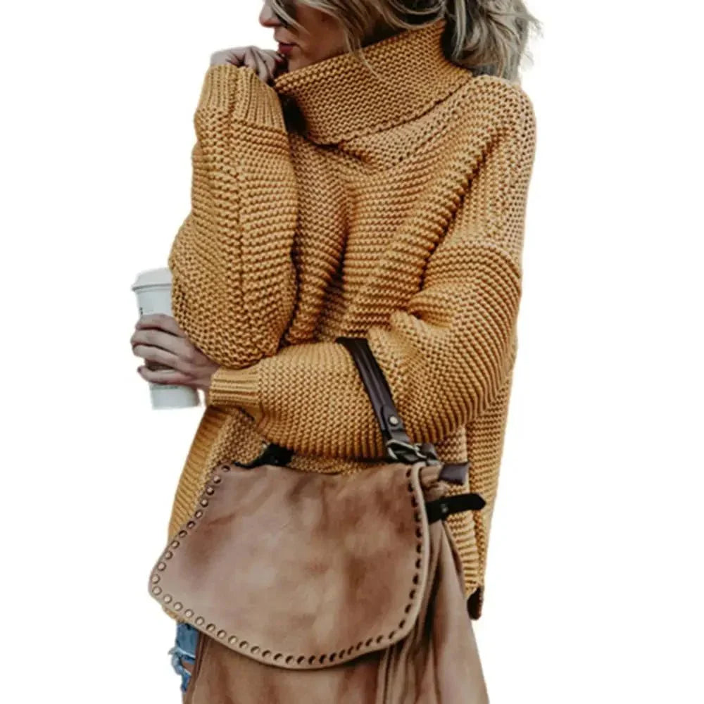 Women's Turtleneck Sweater — View 7