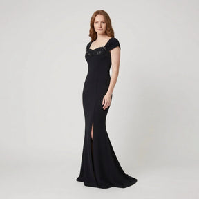 Women's Sequin Mermaid Evening Dress with Slit | Isla
