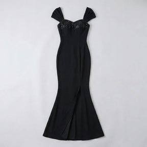 Women's Sequin Mermaid Evening Dress with Slit | Isla