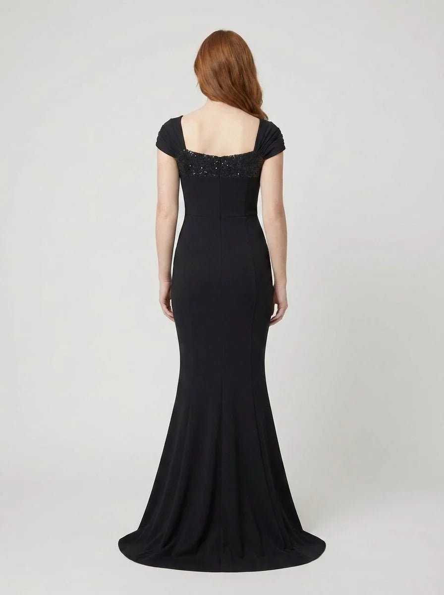 Women's Sequin Mermaid Evening Dress with Slit | Isla