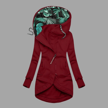 Women's Winter Jacket with Protective Outer Layer | Stefanie in Navy - Juana Fashion