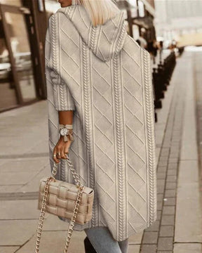 Women's Hooded Longline Cardigan — View 1