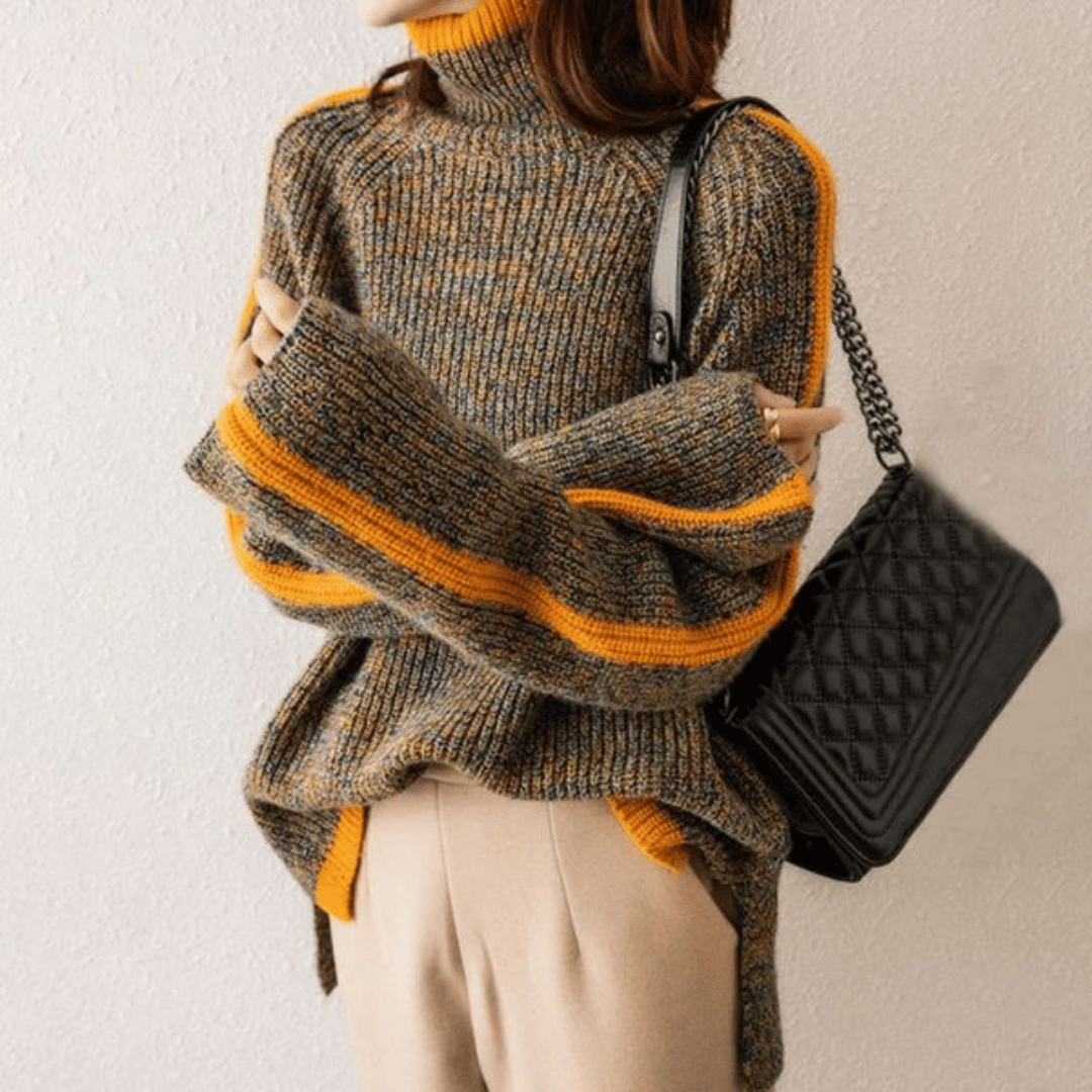 Women's Turtleneck Sweater — View 4