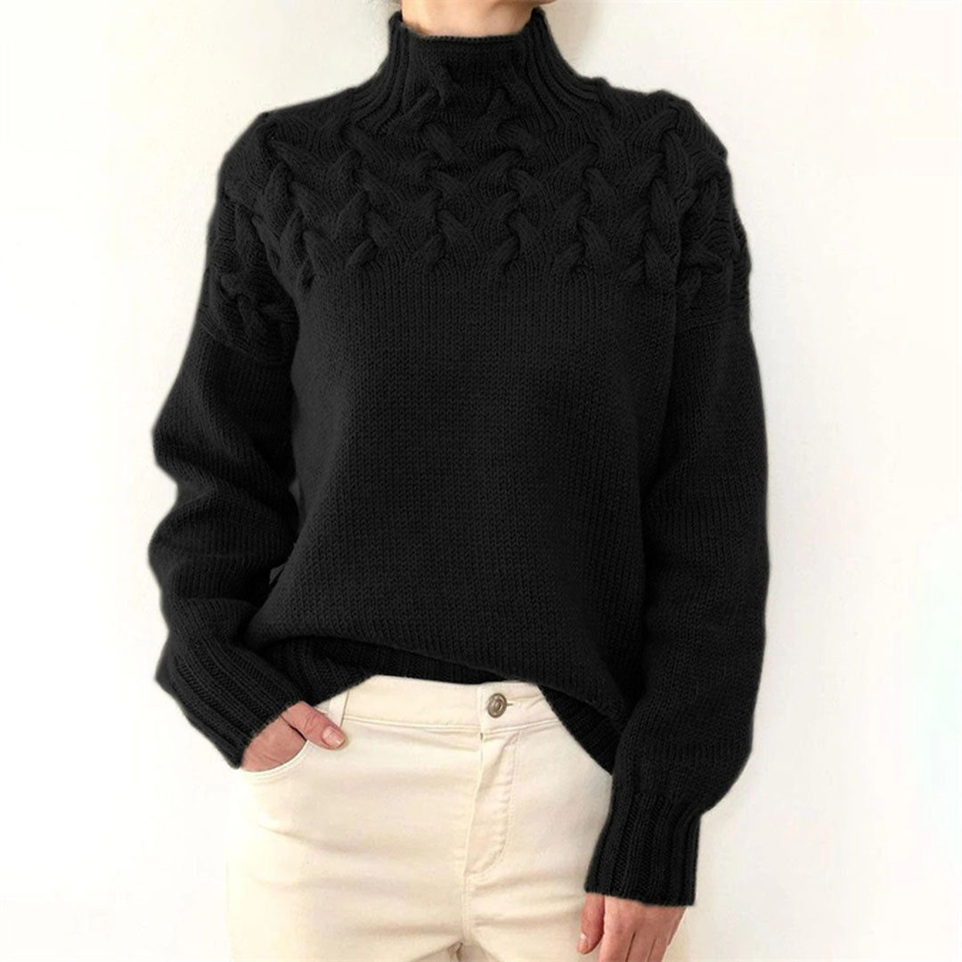 Women's Turtleneck Sweater — View 12