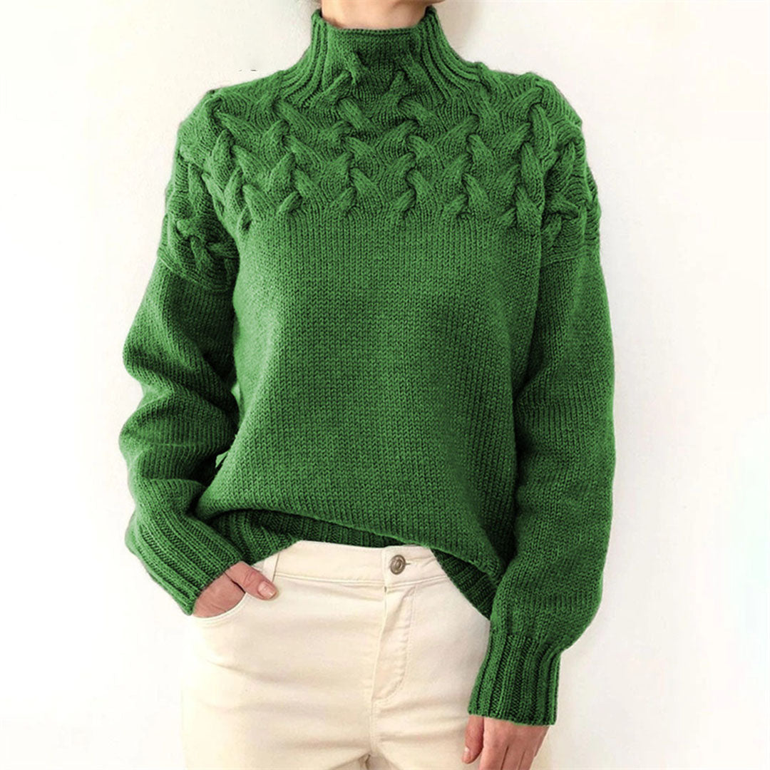 Women's Turtleneck Sweater — View 9