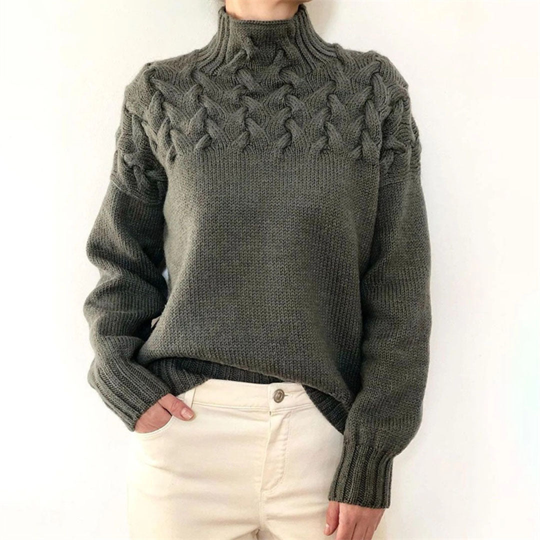 Women's Turtleneck Sweater — View 10