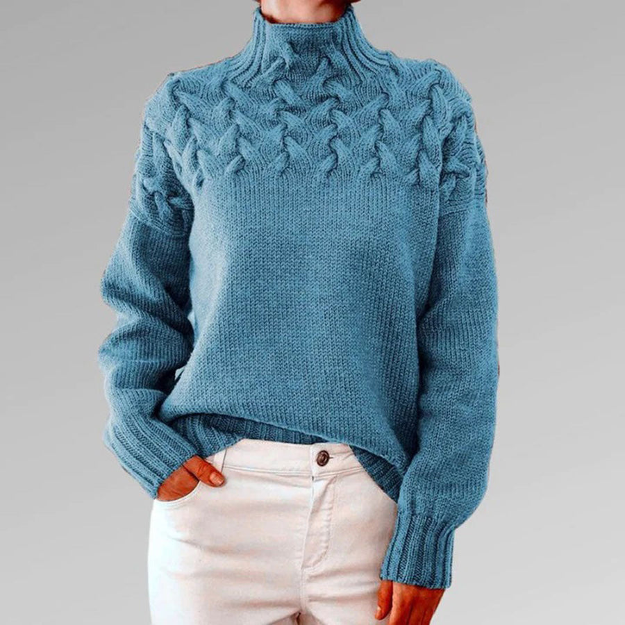 Women's Turtleneck Sweater — View 1