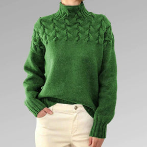 Women's Turtleneck Sweater — View 3