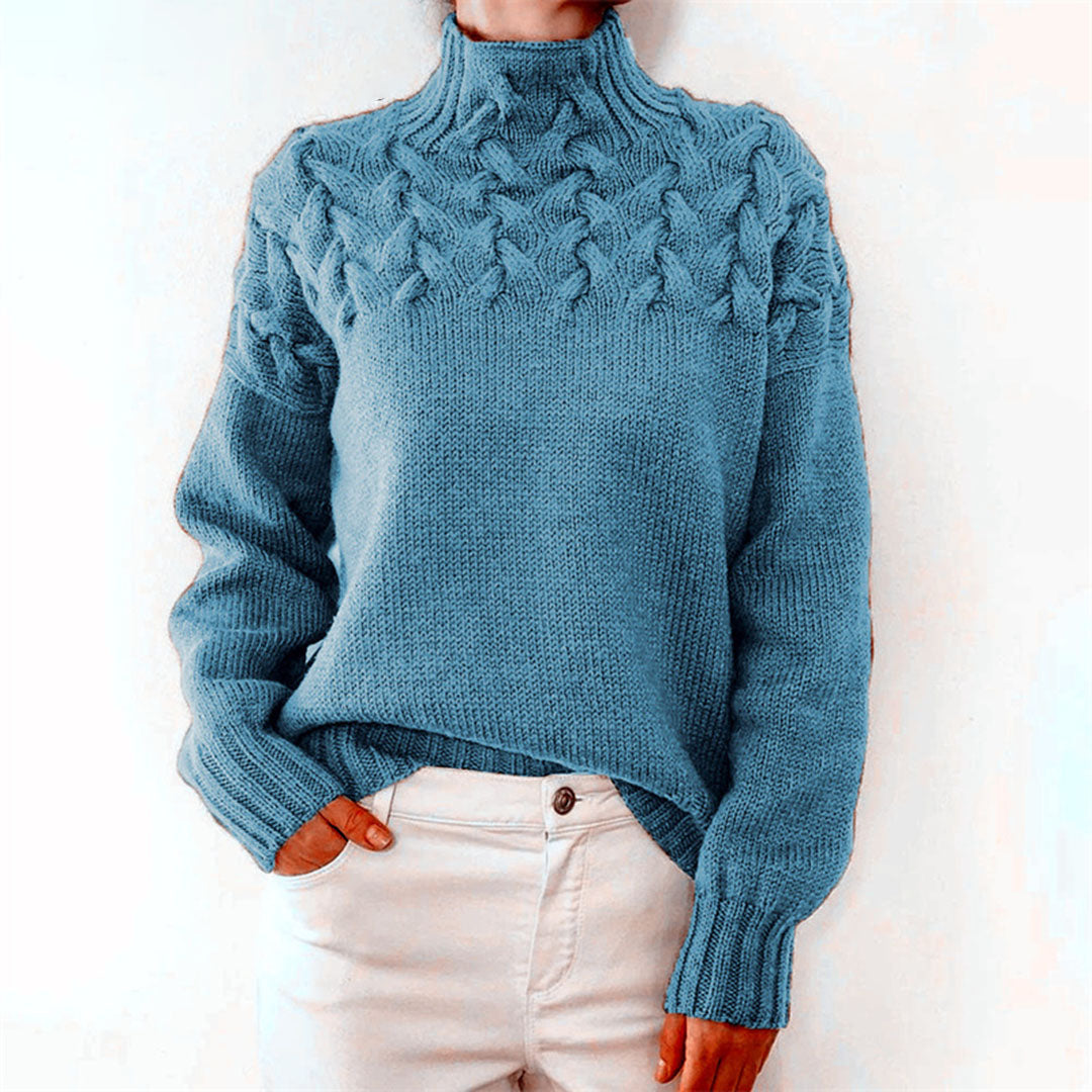 Women's Turtleneck Sweater — View 7