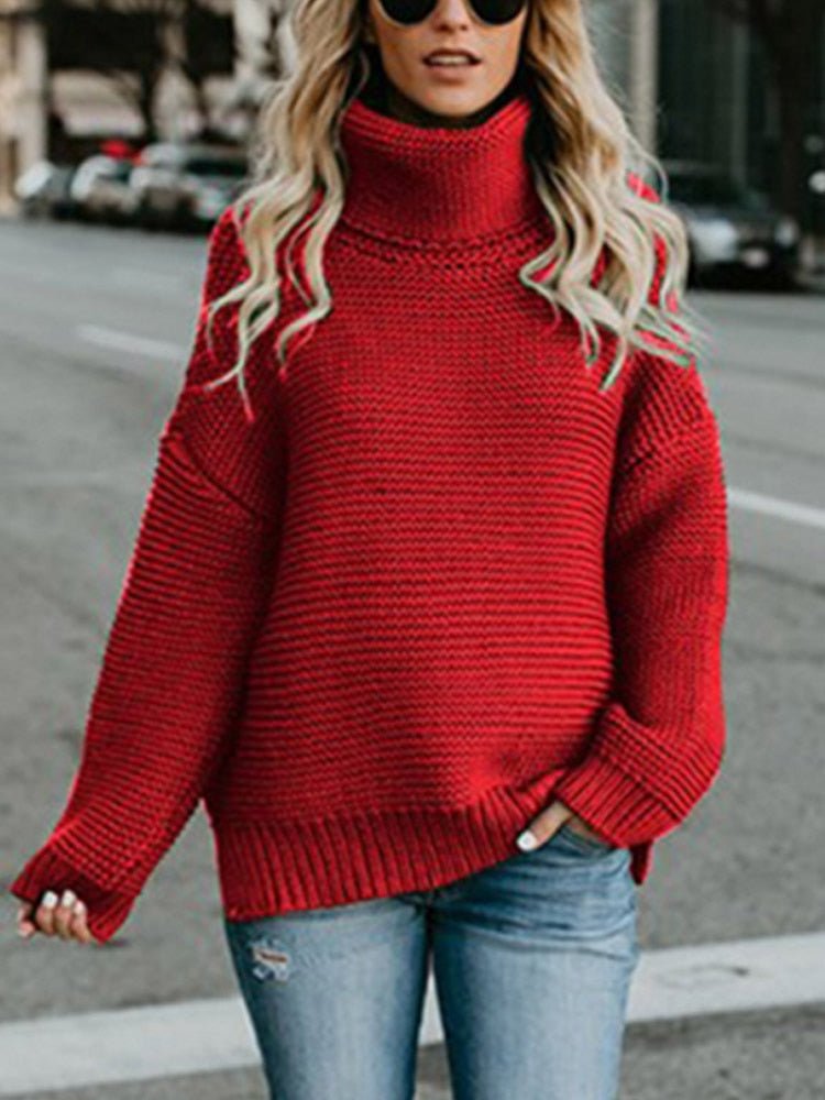 Women's Turtleneck Sweater — View 11