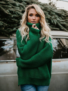 Women's Turtleneck Sweater — View 2