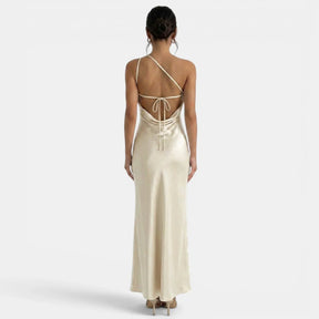 Women's One-Shoulder Mermaid Maxi Evening Dress | Lola