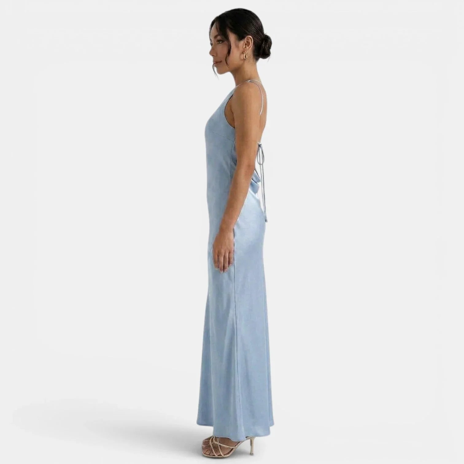 Women's One-Shoulder Mermaid Maxi Evening Dress | Lola