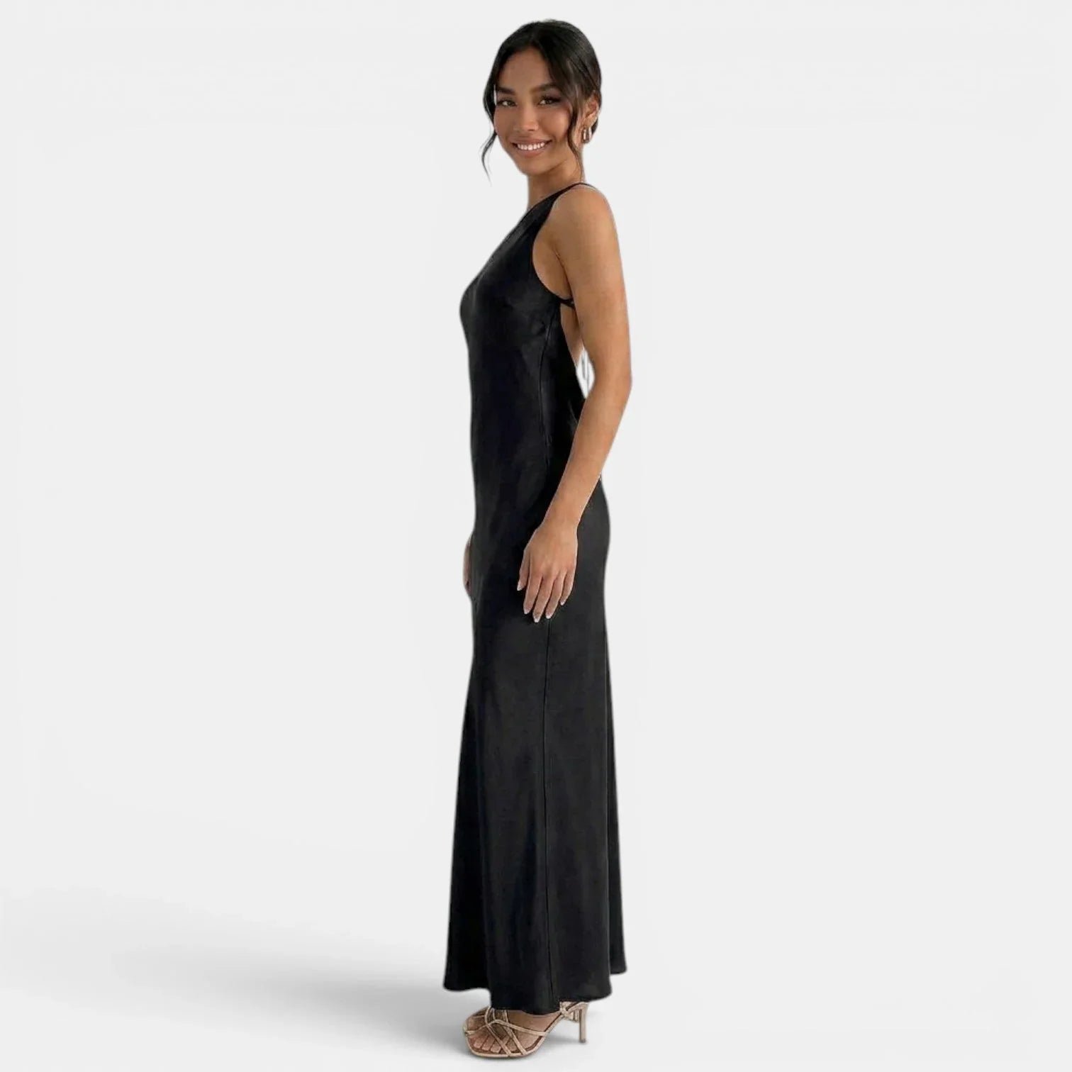 Women's One-Shoulder Mermaid Maxi Evening Dress | Lola