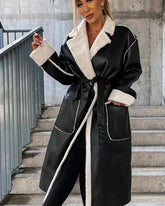Women's Leather Look Jacket — View 7
