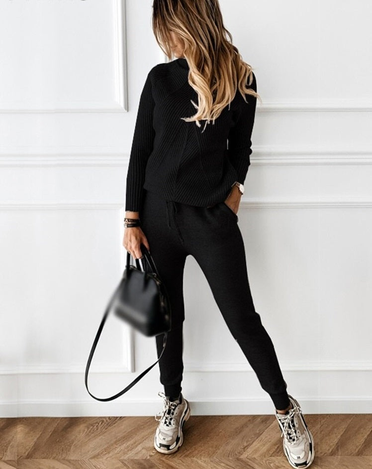Women's Two Piece Knit Set — View 2