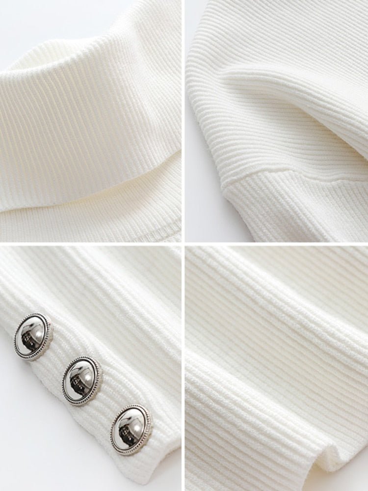 Women's Turtleneck Sweater — View 2