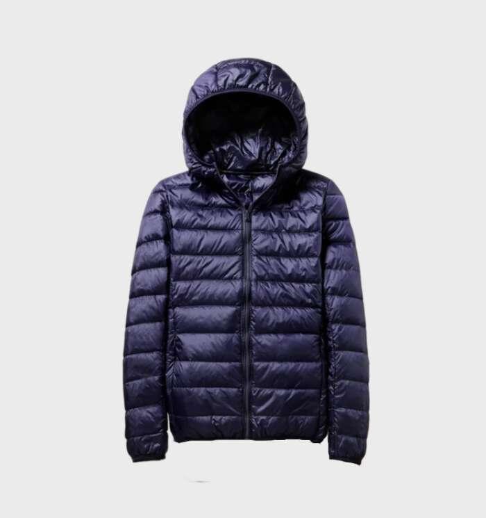 Women's Hooded Puffer Jacket — View 6