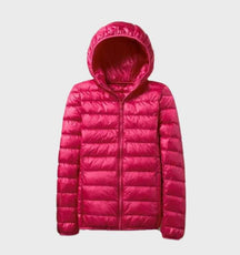 Women's Hooded Puffer Jacket — View 4