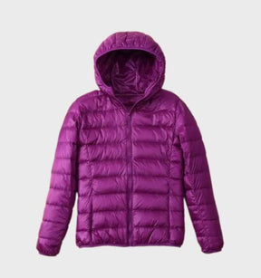 Women's Hooded Puffer Jacket — View 2