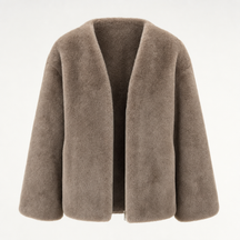 Women's Sherpa Fleece Jacket | Norwood in Cream - Juana Fashion