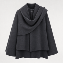 Women's Insulated Shawl-Collar Parka | Oakworth in Charcoal - Juana Fashion