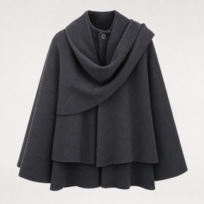 Women's Insulated Shawl-Collar Parka | Oakworth in Charcoal - Juana Fashion