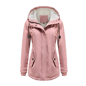 Women's Hooded Parka Coat — View 5