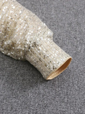 Women's Off-Shoulder Sequin Party Dress | Primrose
