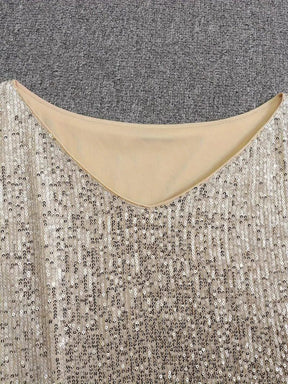 Women's Off-Shoulder Sequin Party Dress | Primrose