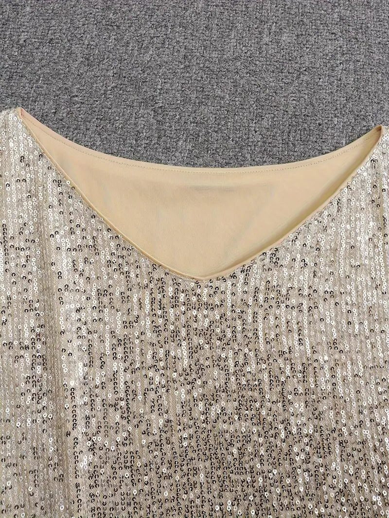 Women's Off-Shoulder Sequin Party Dress | Primrose