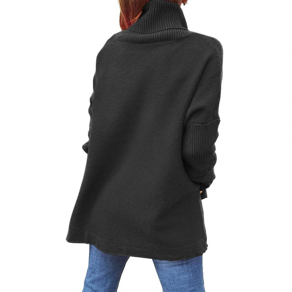 Women's Oversized Turtleneck Sweater — View 1