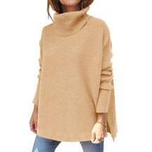 Women's Oversized Turtleneck Sweater — View 4