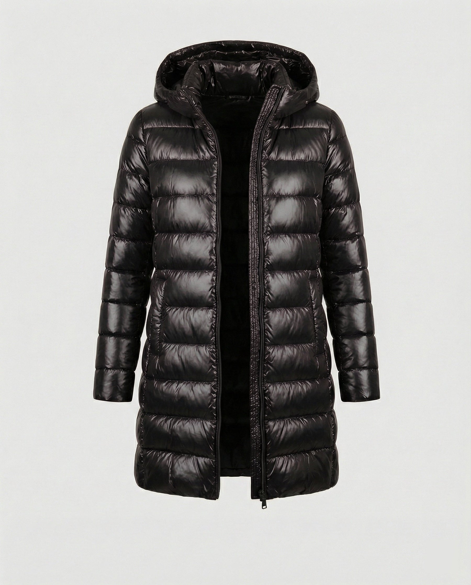 Women's Hooded Puffer Jacket — View 6