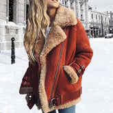 Women's Suede Look Jacket — View 1