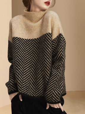 Women's Turtleneck Sweater — View 3