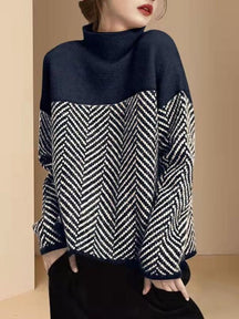 Women's Turtleneck Sweater — View 1