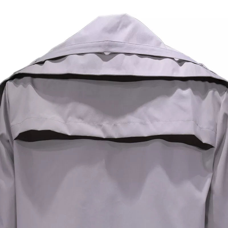 Women's Double Breasted Trench Coat — View 3