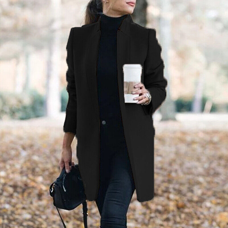 Women's Wool Coat — View 2