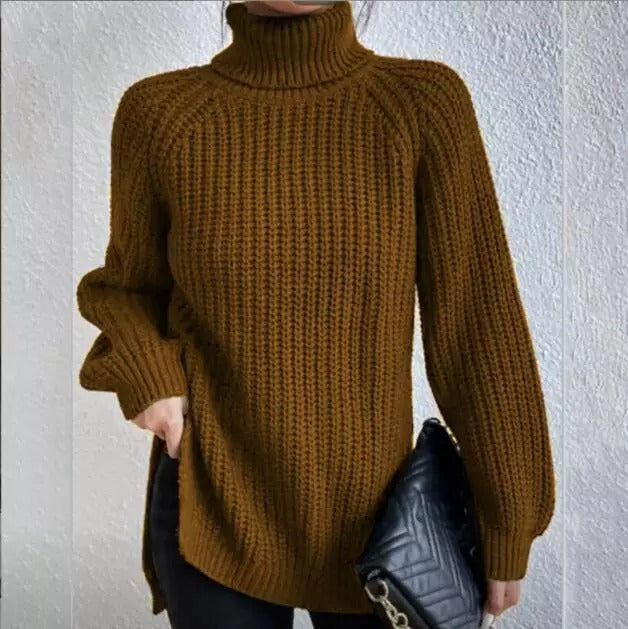 Women's Turtleneck Sweater — View 11